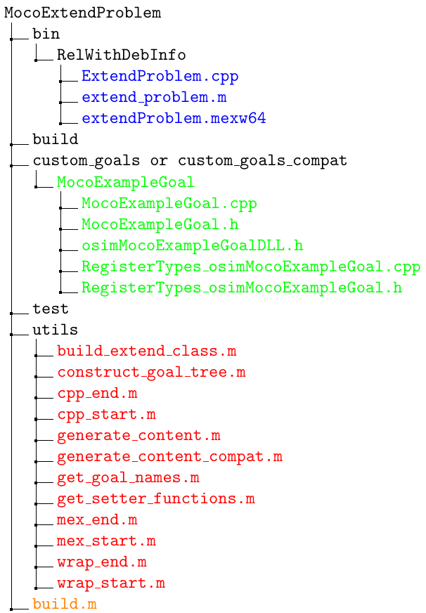 MocoExtendProblem Framework