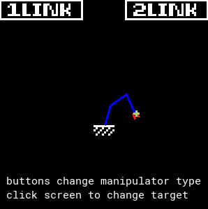 3-Link Manipulator IK Visualization